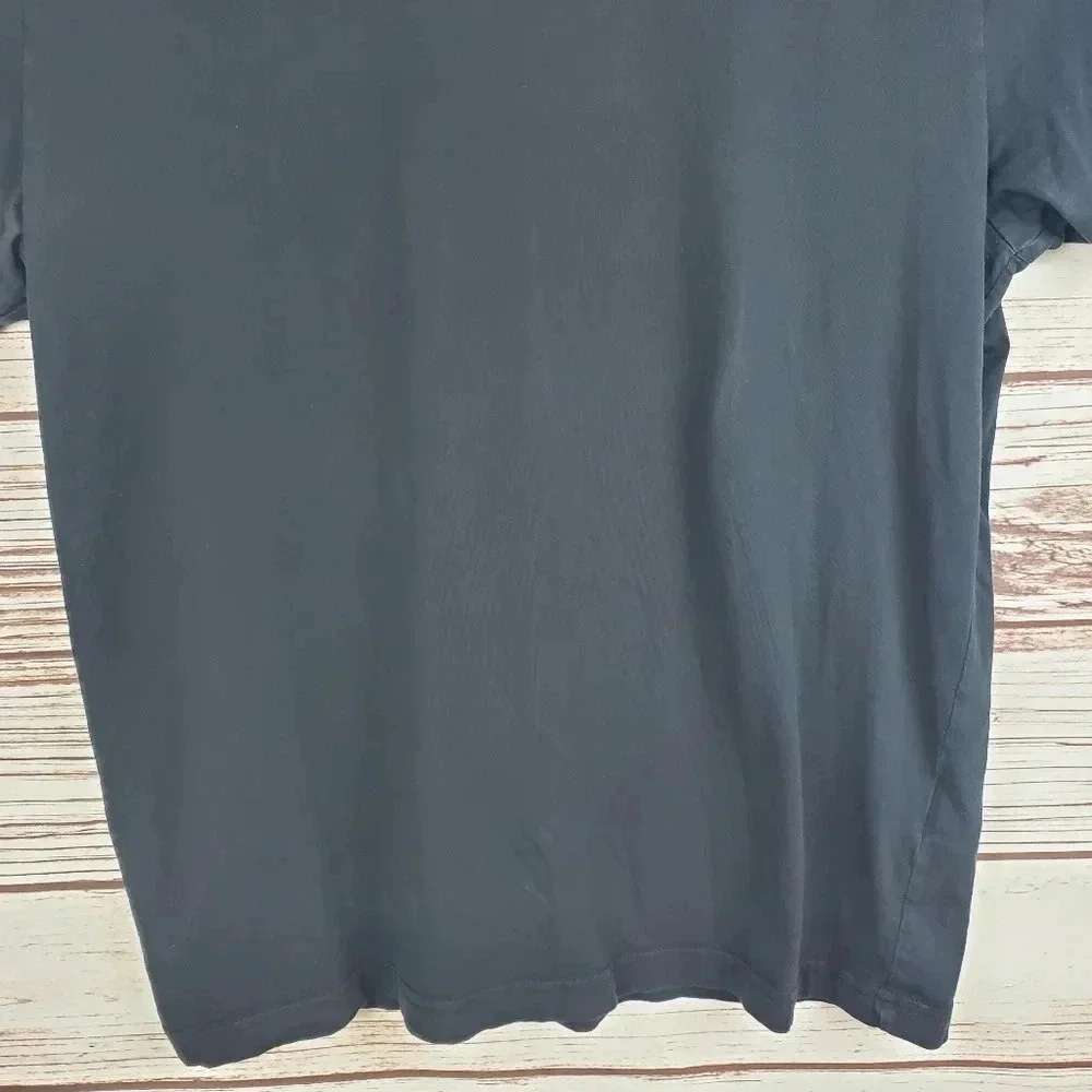 Psycho Bunny Mens Size 6/Large Black Classic V-Neck Short Sleeve Shirt       #21 - Picture 3 of 7